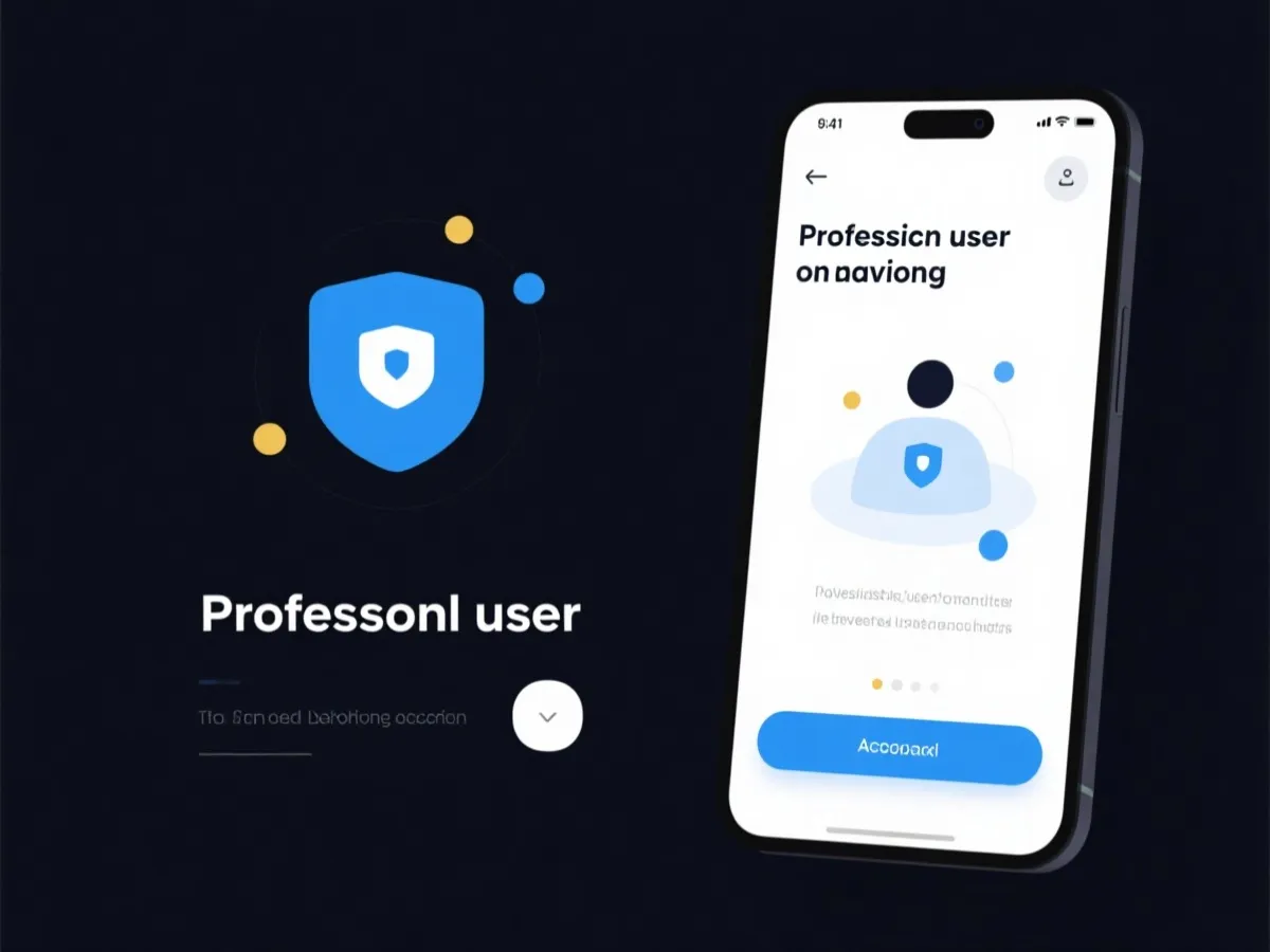 账户注册页面体验示意图